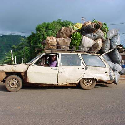 Article : GBALOUKOUMA : Une autre façon de transporter.